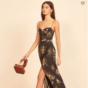 Reformation Kourtney Dress in Vueve Size 2 NWT